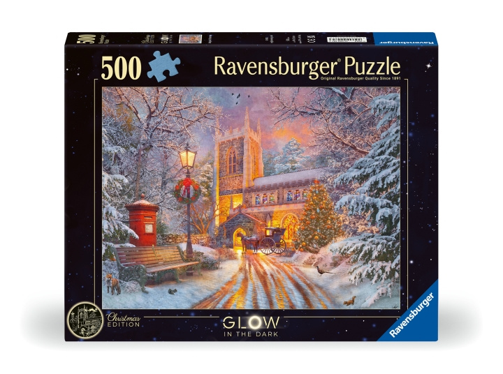 Ravensburger Puzzle Magical Christmas Starline, 500 pieces (12000481) in the group Sport, leisure & Hobby / Hobby / Puzzle at TP E-commerce Nordic AB (D02502)