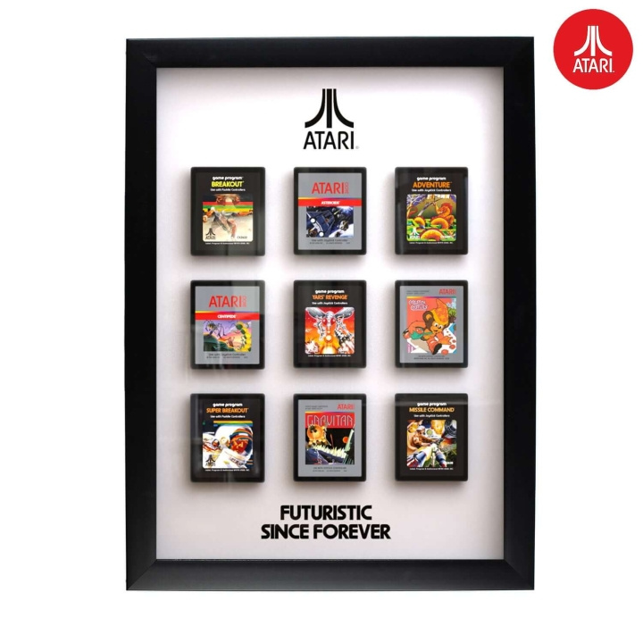 ThumbsUp Official Atari 3D Wall Art - Cartridge Collection in the group Sport, leisure & Hobby / Fun stuff / Fun stuff at TP E-commerce Nordic AB (D02518)