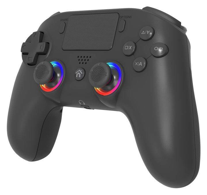 SuBsonic Wireless Led Controller PS4 Black - PS4/PC in the group HOME ELECTRONICS / Game consoles & Accessories / Sony PlayStation 4 at TP E-commerce Nordic AB (D02545)