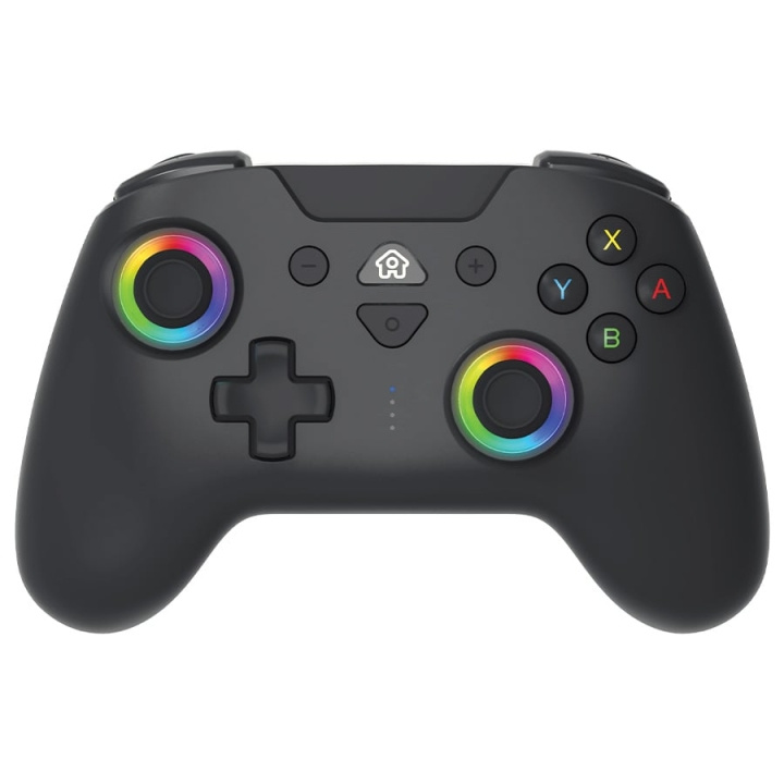 SuBsonic Wireless Led Controller Black - Nintendo Switch in the group HOME ELECTRONICS / Game consoles & Accessories / Nintendo Switch / Accessories at TP E-commerce Nordic AB (D02547)