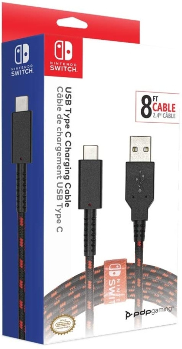 PDP Gaming Nintendo Switch Charging Cable in the group HOME ELECTRONICS / Game consoles & Accessories / Nintendo Switch at TP E-commerce Nordic AB (D02558)