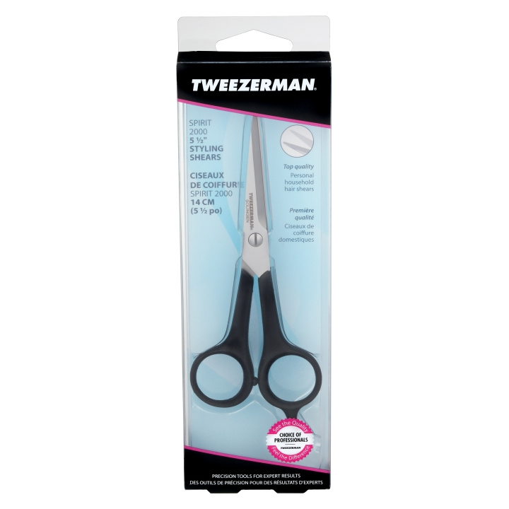 Tweezerman Spirit 2000 Styling Shears in the group BEAUTY & HEALTH / Hair & Styling / Shaving & Trimming / Beard trimmer & Accessories at TP E-commerce Nordic AB (D02592)