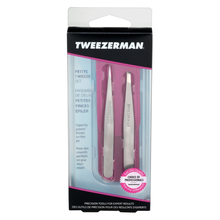 Tweezerman Petite Tweeze Set - Pink in the group BEAUTY & HEALTH / Makeup / Tools & Make up set / Other tools at TP E-commerce Nordic AB (D02593)