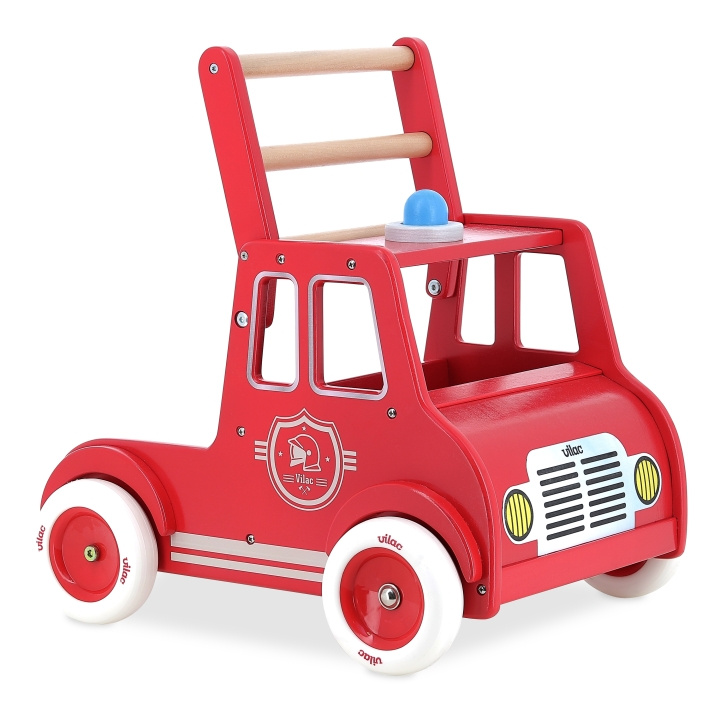 Vilac Ride-On Firetruck - (1135) in the group TOYS, KIDS & BABY PRODUCTS / Baby toys / Baby walkers at TP E-commerce Nordic AB (D02612)