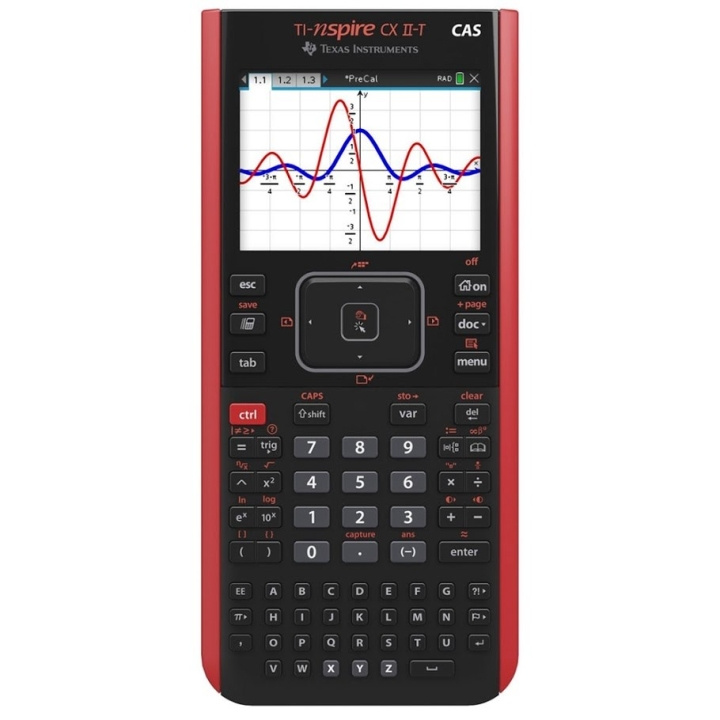 Texas Instruments Texas - TI-Nspire CX II-T CAS calculator in the group HOME, HOUSEHOLD & GARDEN / Office material / Other at TP E-commerce Nordic AB (D02614)