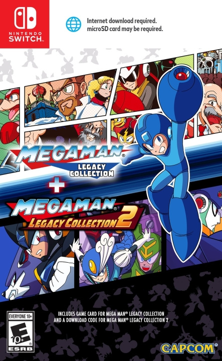 Mega Man Legacy Collection 1 + 2 (Import) (Switch) in the group HOME ELECTRONICS / Game consoles & Accessories / Nintendo Switch / Games at TP E-commerce Nordic AB (D02625)