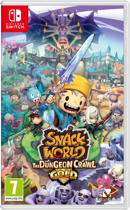 Snack World: The Dungeon Crawl - Gold (Switch) in the group HOME ELECTRONICS / Game consoles & Accessories / Nintendo Switch / Games at TP E-commerce Nordic AB (D02636)