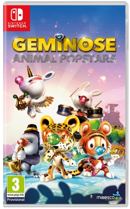 Geminose: Animal Popstars (Switch) in the group HOME ELECTRONICS / Game consoles & Accessories / Nintendo Switch / Games at TP E-commerce Nordic AB (D02651)