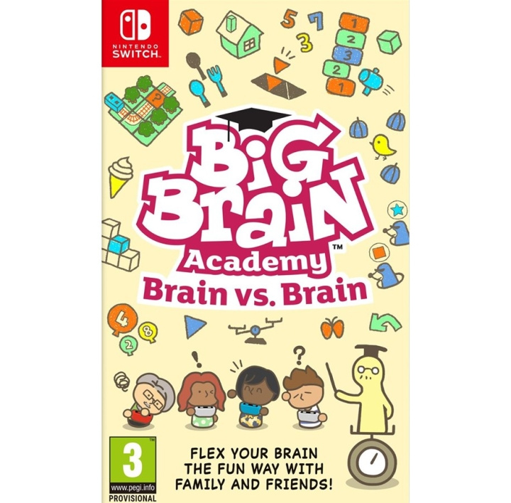 Big Brain Academy: Brain Vs. Brain (Switch) in the group HOME ELECTRONICS / Game consoles & Accessories / Nintendo Switch / Games at TP E-commerce Nordic AB (D02664)