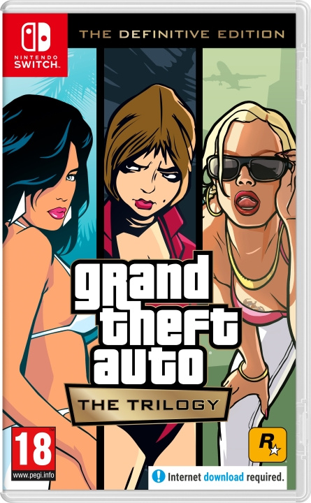 Grand Theft Auto The Trilogy – The Definitive Edition (Switch) in the group HOME ELECTRONICS / Game consoles & Accessories / Nintendo Switch / Games at TP E-commerce Nordic AB (D02666)