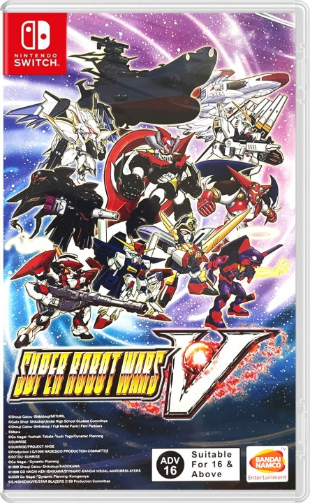 Super Robot Wars V (Import) (Switch) in the group HOME ELECTRONICS / Game consoles & Accessories / Nintendo Switch / Games at TP E-commerce Nordic AB (D02675)