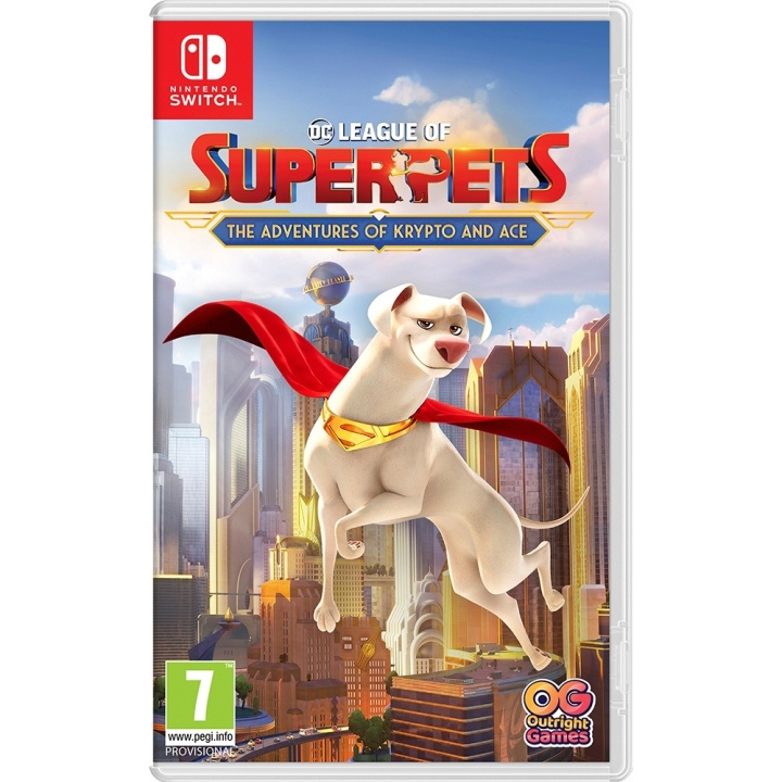 DC League of Super-Pets: The Adventures of Krypto and Ace (Switch) in the group HOME ELECTRONICS / Game consoles & Accessories / Nintendo Switch / Games at TP E-commerce Nordic AB (D02676)