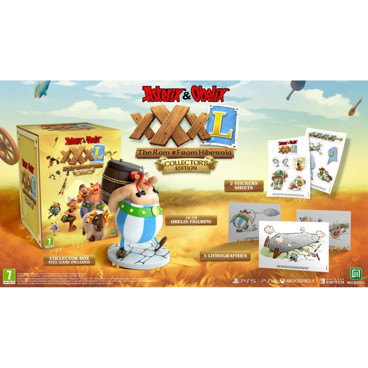 Asterix & Obelix XXXL - The Ram From Hibernia (Collectors Edition) (Switch) in the group HOME ELECTRONICS / Game consoles & Accessories / Nintendo Switch / Games at TP E-commerce Nordic AB (D02703)