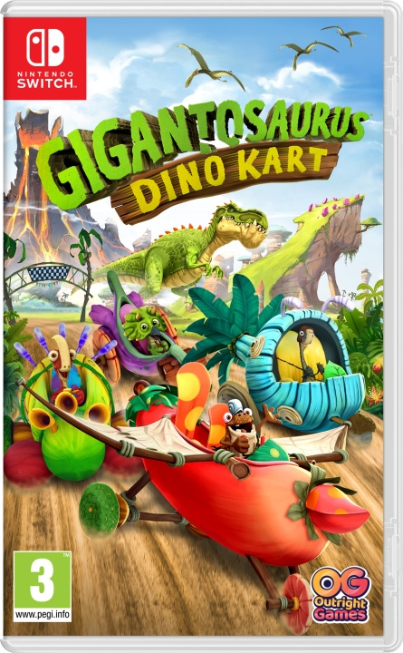 Gigantosaurus: Dino Kart (Switch) in the group HOME ELECTRONICS / Game consoles & Accessories / Nintendo Switch / Games at TP E-commerce Nordic AB (D02714)