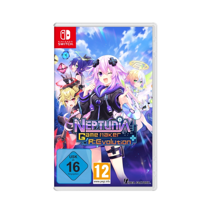 Neptunia Game Maker R:Evolution (Day One Edition) (Switch) in the group HOME ELECTRONICS / Game consoles & Accessories / Nintendo Switch / Games at TP E-commerce Nordic AB (D02790)