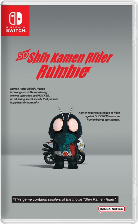 SD Shin Kamen Rider Rumble (Import) (Switch) in the group HOME ELECTRONICS / Game consoles & Accessories / Nintendo Switch / Games at TP E-commerce Nordic AB (D02795)