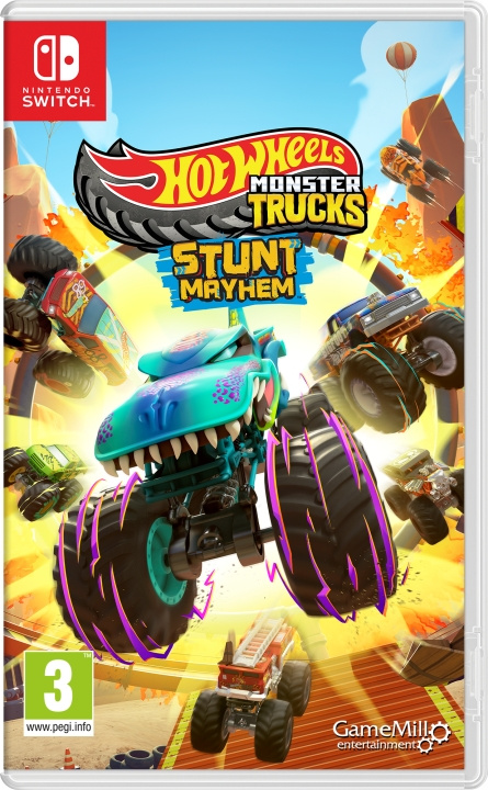 Hot Wheels Monster Trucks: Stunt Mayhem (Switch) in the group HOME ELECTRONICS / Game consoles & Accessories / Nintendo Switch / Games at TP E-commerce Nordic AB (D02929)