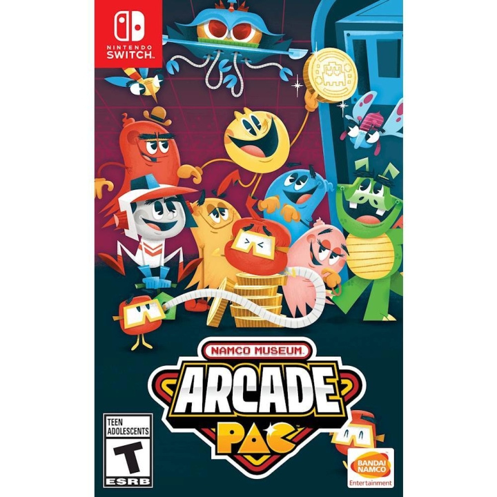 Namco Museum Arcade Pac (Import) (Switch) in the group HOME ELECTRONICS / Game consoles & Accessories / Nintendo Switch / Games at TP E-commerce Nordic AB (D02946)