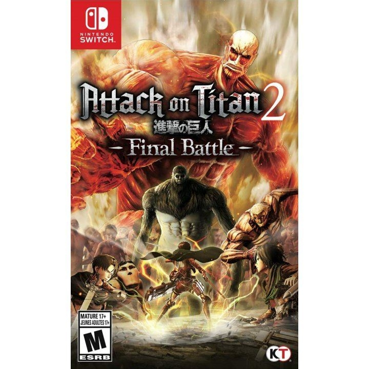 Attack on Titan 2: Final Battle (Import) (Switch) in the group HOME ELECTRONICS / Game consoles & Accessories / Nintendo Switch / Games at TP E-commerce Nordic AB (D02981)