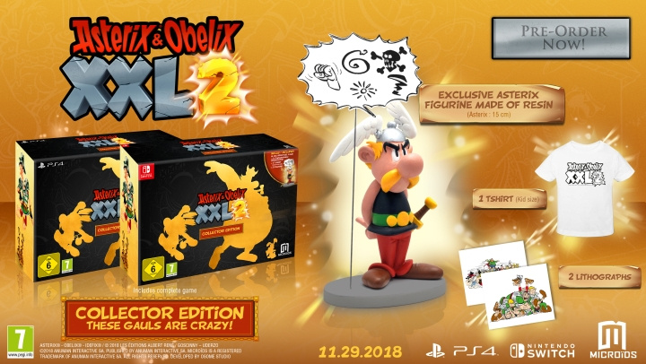 Asterix & Obelix XXL 2 (Collector\'s Edition) (Switch) in the group HOME ELECTRONICS / Game consoles & Accessories / Nintendo Switch / Games at TP E-commerce Nordic AB (D03002)