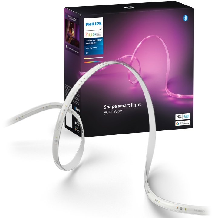 Philips Hue Solo lightstrip 5m in the group HOME, HOUSEHOLD & GARDEN / Smart home / Smart Lights at TP E-commerce Nordic AB (D03045)