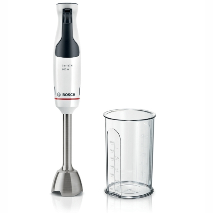 Bosch Stavmixer MSM4W410 inkl Bägare Anti Splash tec in the group HOME, HOUSEHOLD & GARDEN / Household appliances / Food processor & Kitchen appliances / Hand blenders at TP E-commerce Nordic AB (D03051)