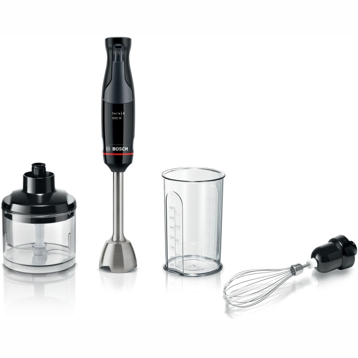 Bosch Stavmixer paket MSM4B621 inkl hacker och ballongvisp 1000W in the group HOME, HOUSEHOLD & GARDEN / Household appliances / Food processor & Kitchen appliances / Hand blenders at TP E-commerce Nordic AB (D03052)