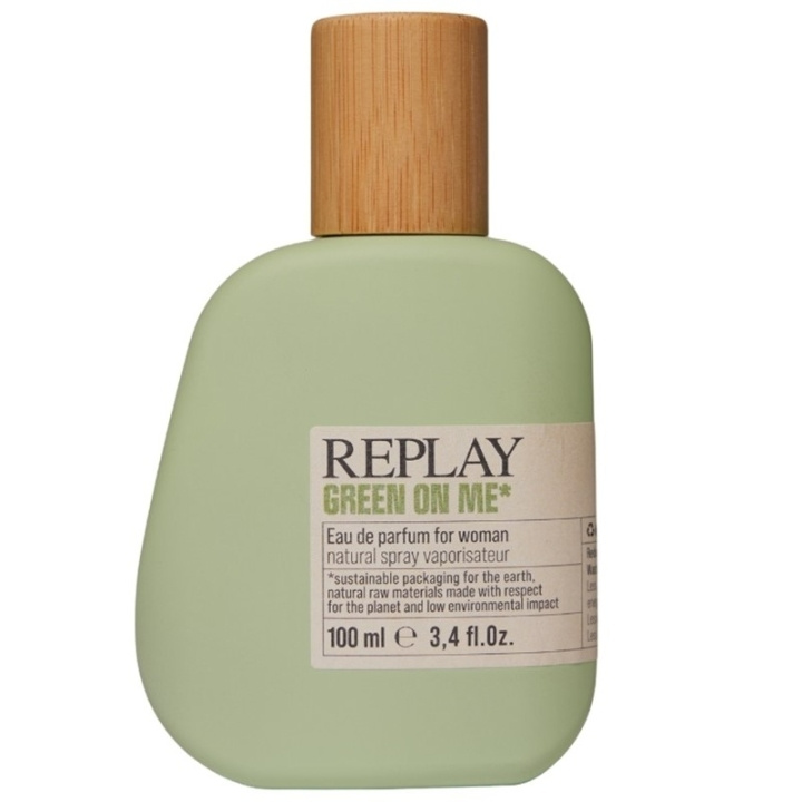 Replay Green On Me Woman Edp 100ml in the group BEAUTY & HEALTH / Fragrance & Perfume / Perfumes / Perfume for her at TP E-commerce Nordic AB (D03062)