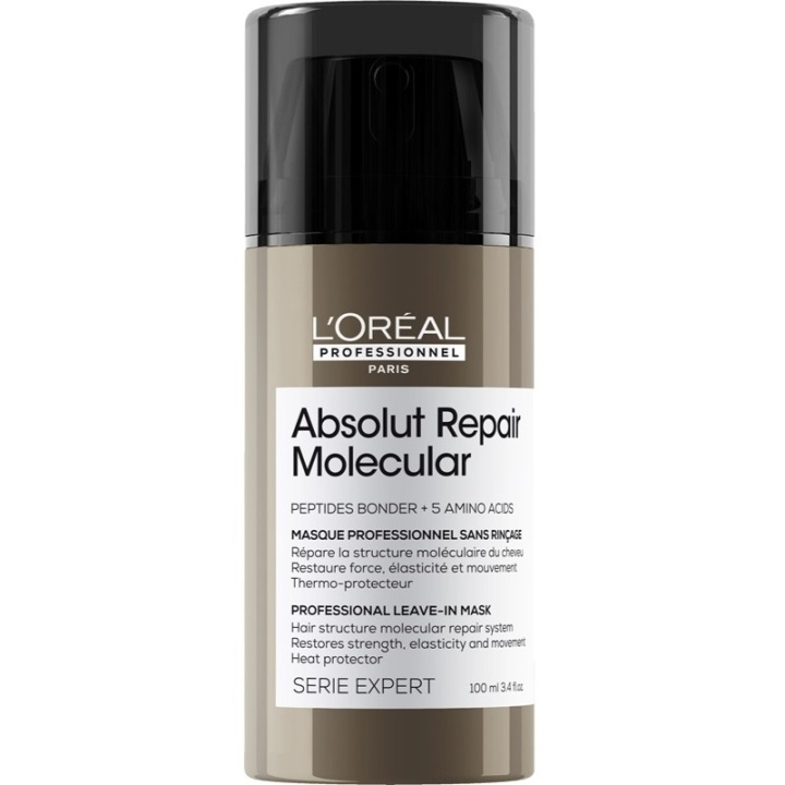 L\'ORÉAL PARIS LOreal Professionnel Serie Expert Absolut Repair Molecular Leave-in Mask 100ml in the group BEAUTY & HEALTH / Hair & Styling / Hair care / Hair Mask at TP E-commerce Nordic AB (D03093)