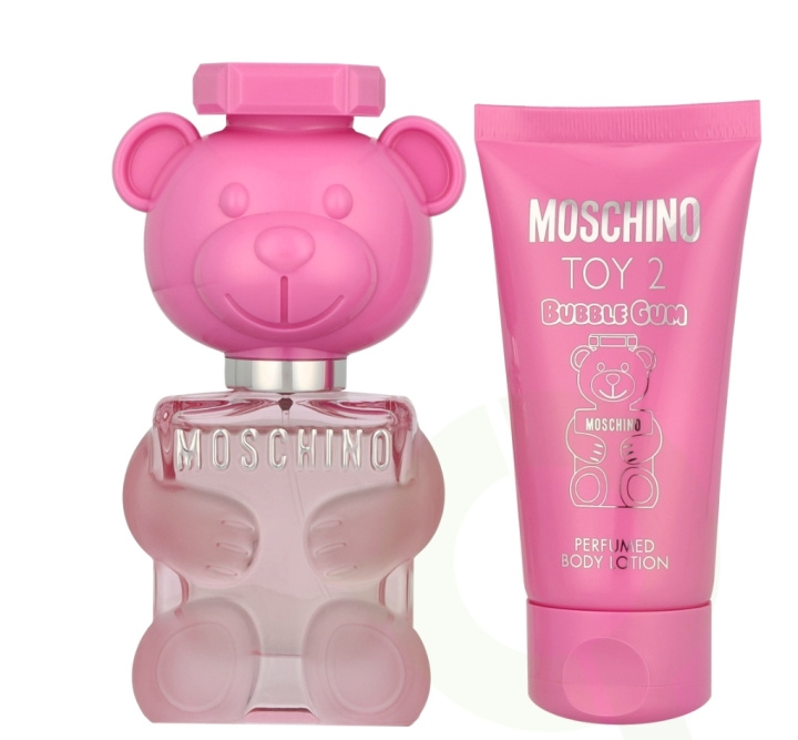 Moschino Toy 2 Bubble Gum Giftset 80 ml Edt Spray 30ml/Body Lotion 50ml in the group BEAUTY & HEALTH / Gift sets / Gift sets for her at TP E-commerce Nordic AB (D03150)