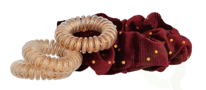 Invisibobble X-Mas Good Things Come In Trees Set 4 piece 4x Hair Spiral in the group BEAUTY & HEALTH / Hair & Styling / Hair accessories at TP E-commerce Nordic AB (D03155)