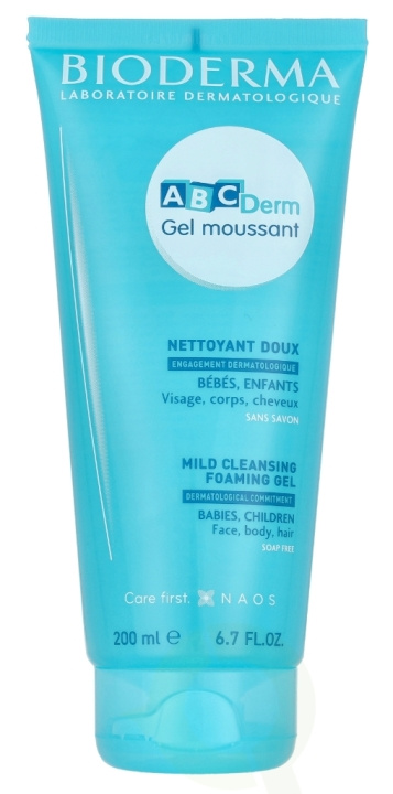 Bioderma ABCDerm Moussant Tube 200 ml in the group BEAUTY & HEALTH / Skin care / Body health / Bath & Shower gels at TP E-commerce Nordic AB (D03157)