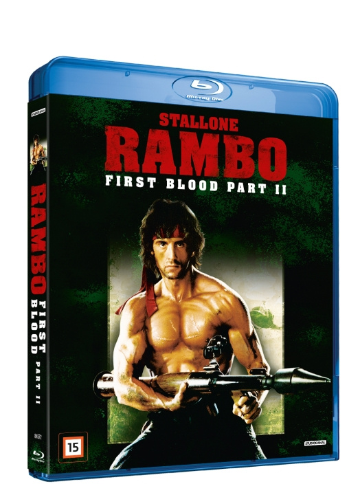 Rambo 2: First Blood Part 2 - Blu ray in the group HOME ELECTRONICS / Audio & Picture / TV & Accessories / Movies / Blu-ray at TP E-commerce Nordic AB (D03229)