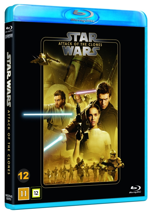 Star Wars : Episode 2 - ATTACK OF THE CLONES in the group HOME ELECTRONICS / Audio & Picture / TV & Accessories / Movies / Blu-ray at TP E-commerce Nordic AB (D03244)