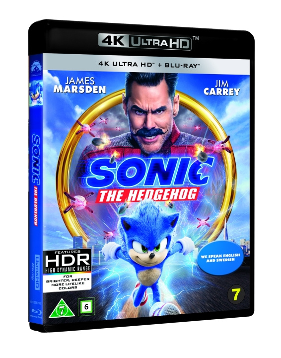 Sonic the Hedgehog in the group HOME ELECTRONICS / Audio & Picture / TV & Accessories / Movies / Blu-ray at TP E-commerce Nordic AB (D03255)