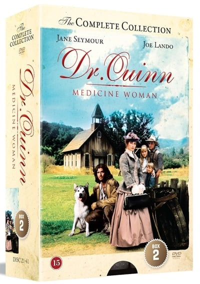 DR.QUINN MEDICINE WOMAN COLLECTION BOX 2 DVD - SEASON 4-5-6 AND MOVIES in the group HOME ELECTRONICS / Audio & Picture / TV & Accessories / Movies / DVD at TP E-commerce Nordic AB (D03337)