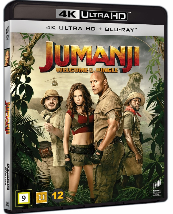 Jumanji: Welcome to the Jungle (4K Blu-Ray) in the group HOME ELECTRONICS / Audio & Picture / TV & Accessories / Movies / Blu-ray at TP E-commerce Nordic AB (D03430)