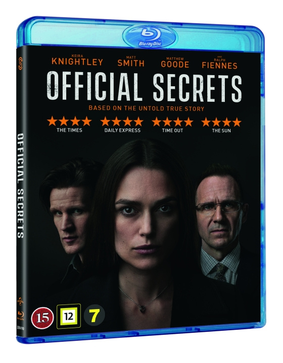 Official Secrets - Blu Ray in the group HOME ELECTRONICS / Audio & Picture / TV & Accessories / Movies / Blu-ray at TP E-commerce Nordic AB (D03439)