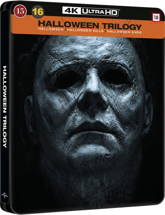 HALLOWEEN TRILOGY in the group HOME ELECTRONICS / Audio & Picture / TV & Accessories / Movies / Blu-ray at TP E-commerce Nordic AB (D03475)