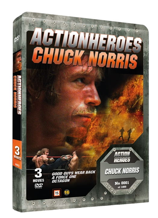 CHUCK NORRIS - ACTION HEROES in the group HOME ELECTRONICS / Audio & Picture / TV & Accessories / Movies / DVD at TP E-commerce Nordic AB (D03500)