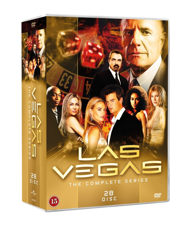 Las Vegas complete DVD collection S1-S5 in the group HOME ELECTRONICS / Audio & Picture / TV & Accessories / Movies / DVD at TP E-commerce Nordic AB (D03511)