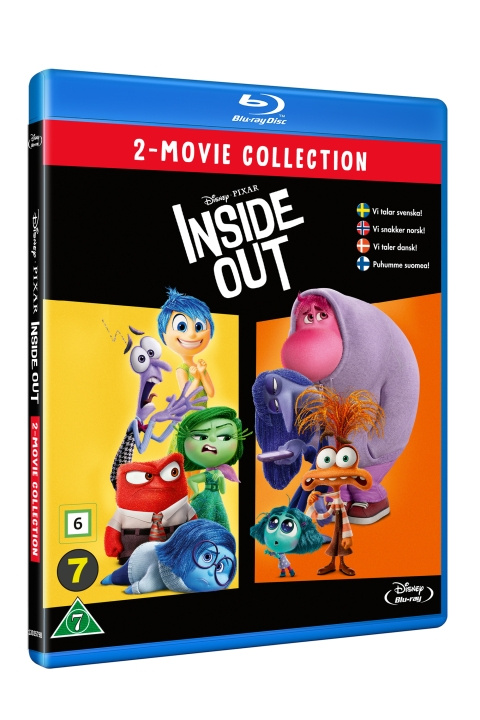 INSIDE OUT 1+2 BOX in the group HOME ELECTRONICS / Audio & Picture / TV & Accessories / Movies / Blu-ray at TP E-commerce Nordic AB (D03525)