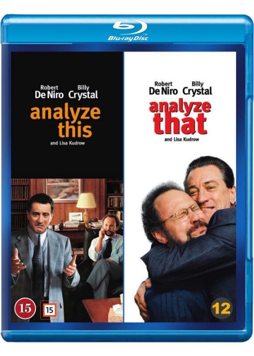 Analyze This / Analyze That (Blu-Ray) in the group HOME ELECTRONICS / Audio & Picture / TV & Accessories / Movies / Blu-ray at TP E-commerce Nordic AB (D03545)