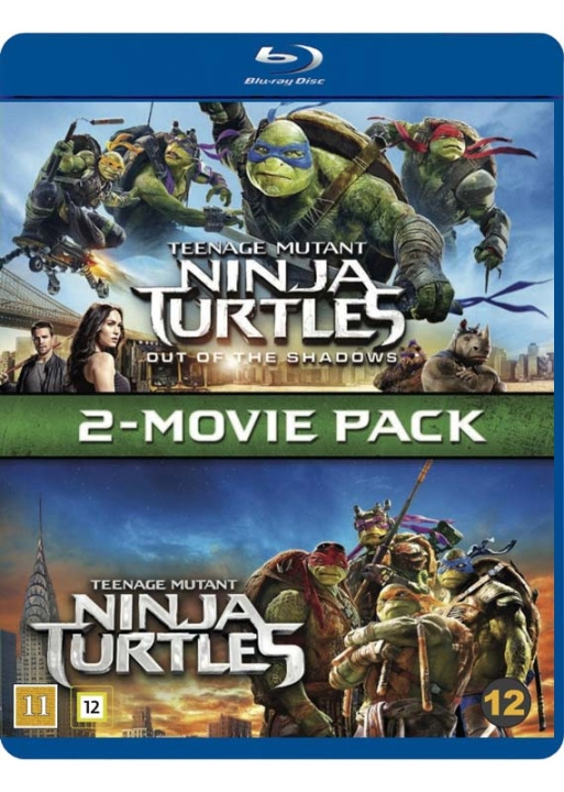 Teenage Mutant Ninja Turtles 1 & 2 (Blu-Ray) in the group HOME ELECTRONICS / Audio & Picture / TV & Accessories / Movies / Blu-ray at TP E-commerce Nordic AB (D03546)