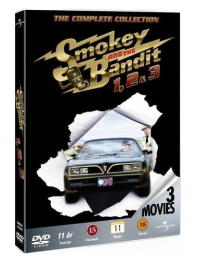 Smokey And The Bandit - complete 1 -3 - DVD in the group HOME ELECTRONICS / Audio & Picture / TV & Accessories / Movies / DVD at TP E-commerce Nordic AB (D03548)