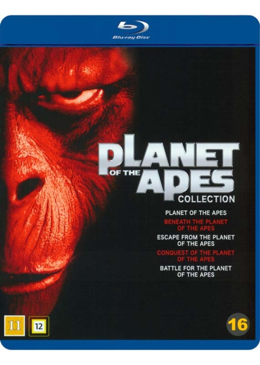 Planet of the Apes Collection (5-disc) (Blu-Ray) in the group HOME ELECTRONICS / Audio & Picture / TV & Accessories / Movies / Blu-ray at TP E-commerce Nordic AB (D03558)