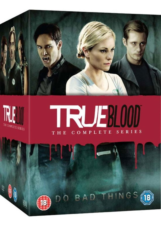 True Blood Seasons 1 to 7 Complete Collection DVD - Subtitles Danish. Swedish. Norwegian. English in the group HOME ELECTRONICS / Audio & Picture / TV & Accessories / Movies / DVD at TP E-commerce Nordic AB (D03562)