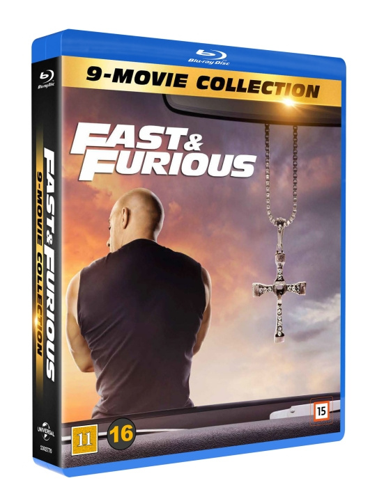 Fast and the furious complete 1-9 in the group HOME ELECTRONICS / Audio & Picture / TV & Accessories / Movies / Blu-ray at TP E-commerce Nordic AB (D03591)