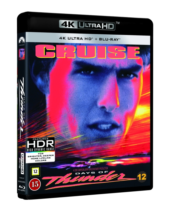 Days of Thunder in the group HOME ELECTRONICS / Audio & Picture / TV & Accessories / Movies / Blu-ray at TP E-commerce Nordic AB (D03611)