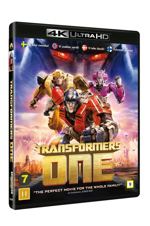 TRANSFORMERS ONE in the group HOME ELECTRONICS / Audio & Picture / TV & Accessories / Movies / Blu-ray at TP E-commerce Nordic AB (D03626)